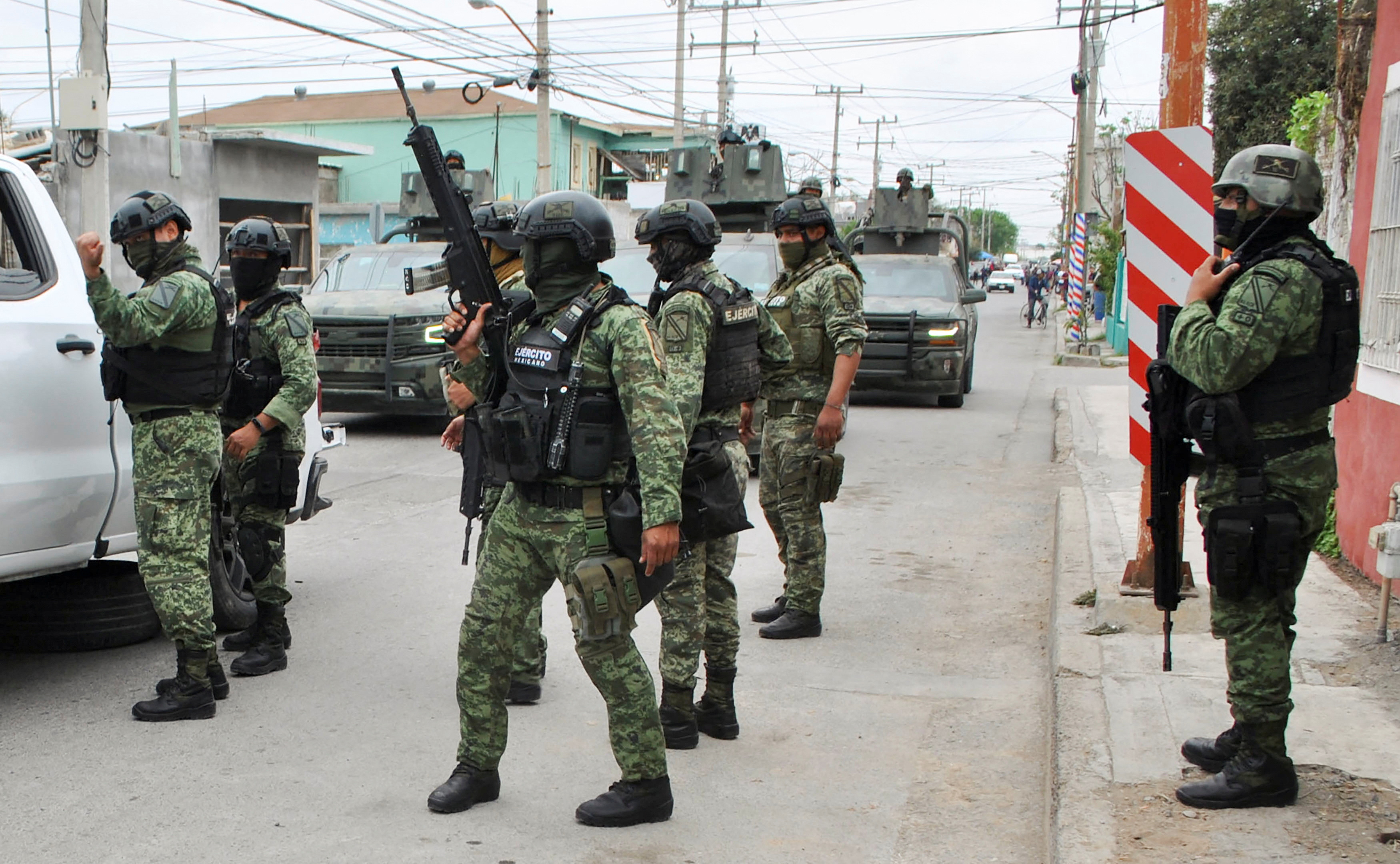 La Sedena reconoció que sus elementos dispararon contras los civiles (Foto: REUTERS/Jasiel Rubio NO RESALES. NO ARCHIVES)