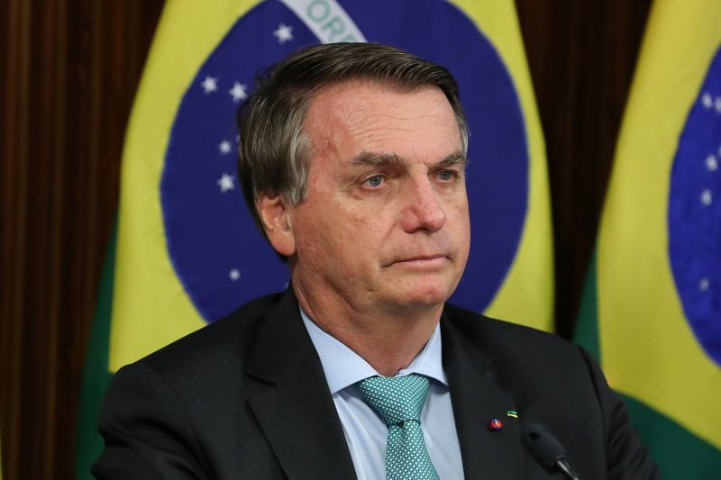 Jair Bolsonaro participó de la Cumbre del Clima (Marcos Correa/Presidencia de la República vía REUTERS)