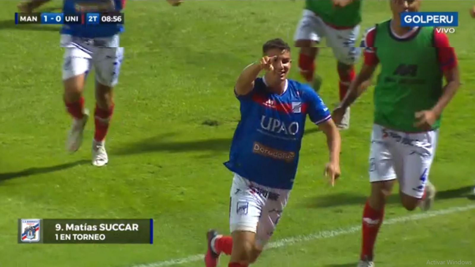 Matías Succar anotó gol para el 1-0 de Carlos A. Mannucci ante Universitario por Liga 1.