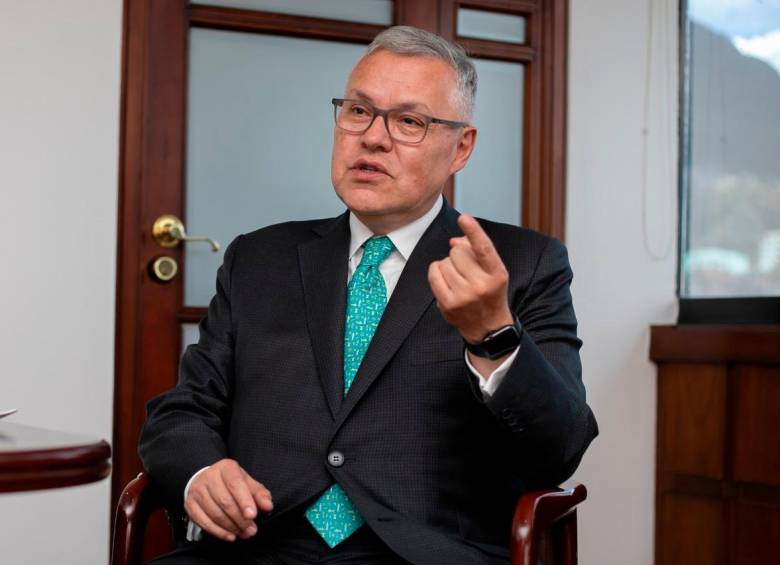 En la imagen, el ministro de Justicia de Colombia, Néstor Osuna. Colprensa