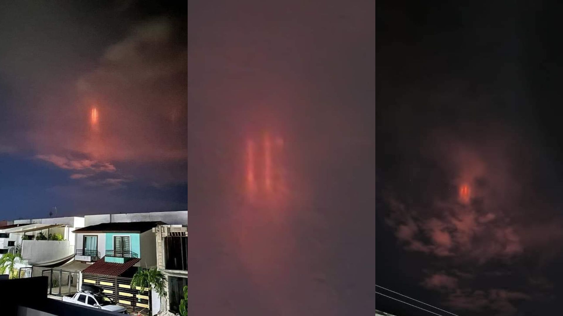 Un inquietante halo de luz roja parpadeó en el cielo como un ovni: ¿qué es  este fenómeno? - La Tercera