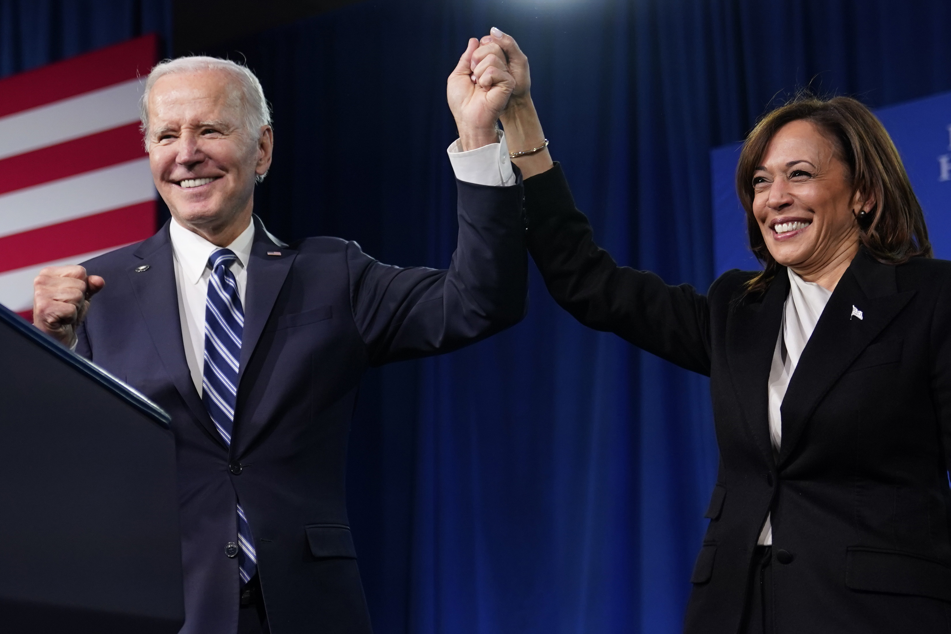 Joe Biden y Kamala Harris (AP Foto/Patrick Semansky)