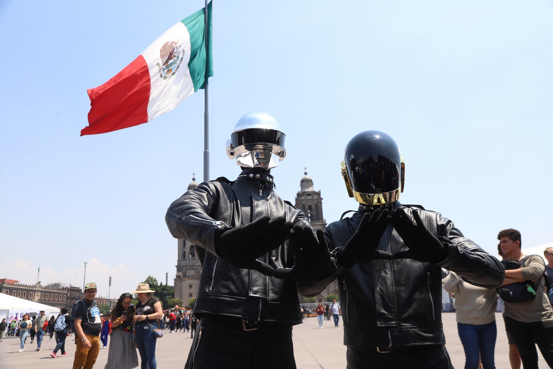 Gobierno de la Ciudad de México aclaró la verdad detrás del anticipado evento de Daft Punk en el Zócalo. Foto: Cuartoscuro