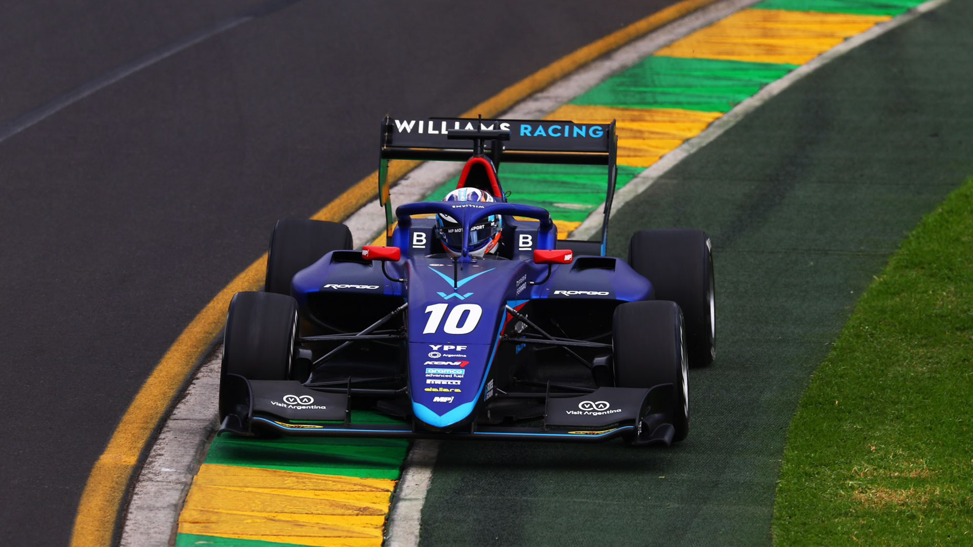 El argentino Franco Colapinto tuvo otra brillante actuación en la Fórmula 3 y ganó la carrera sprint