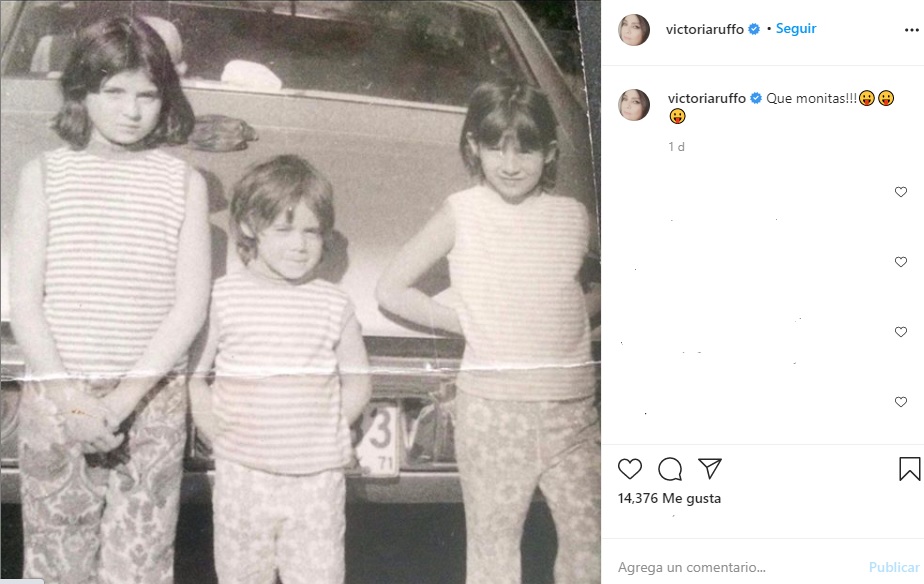Que Bonitas Victoria Ruffo Y La Foto Inedita Con La Que Sorprendio En Instagram Infobae