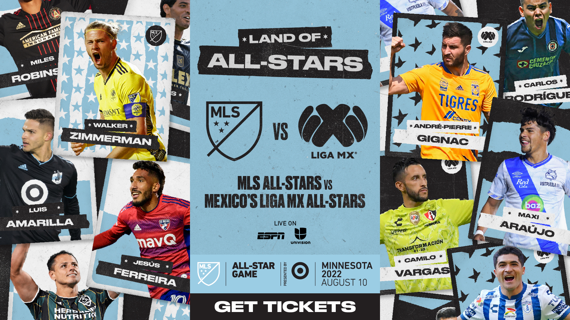 2022 MLS All Stars vs. Liga MX All Stars / (Twitter: @MLS)