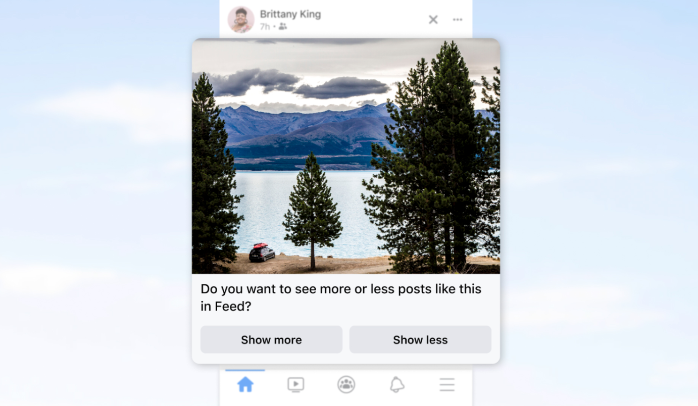 Facebook cambia la manera de ver contenido en el feed
