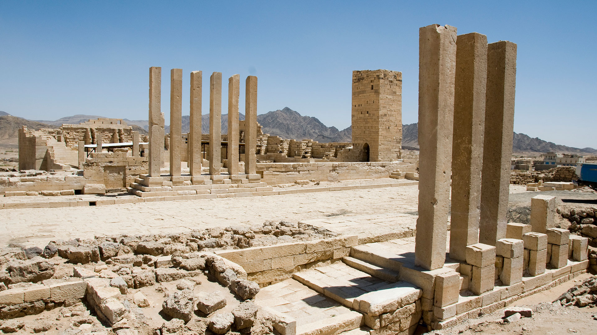 Los monumentos del antiguo reino de Saba