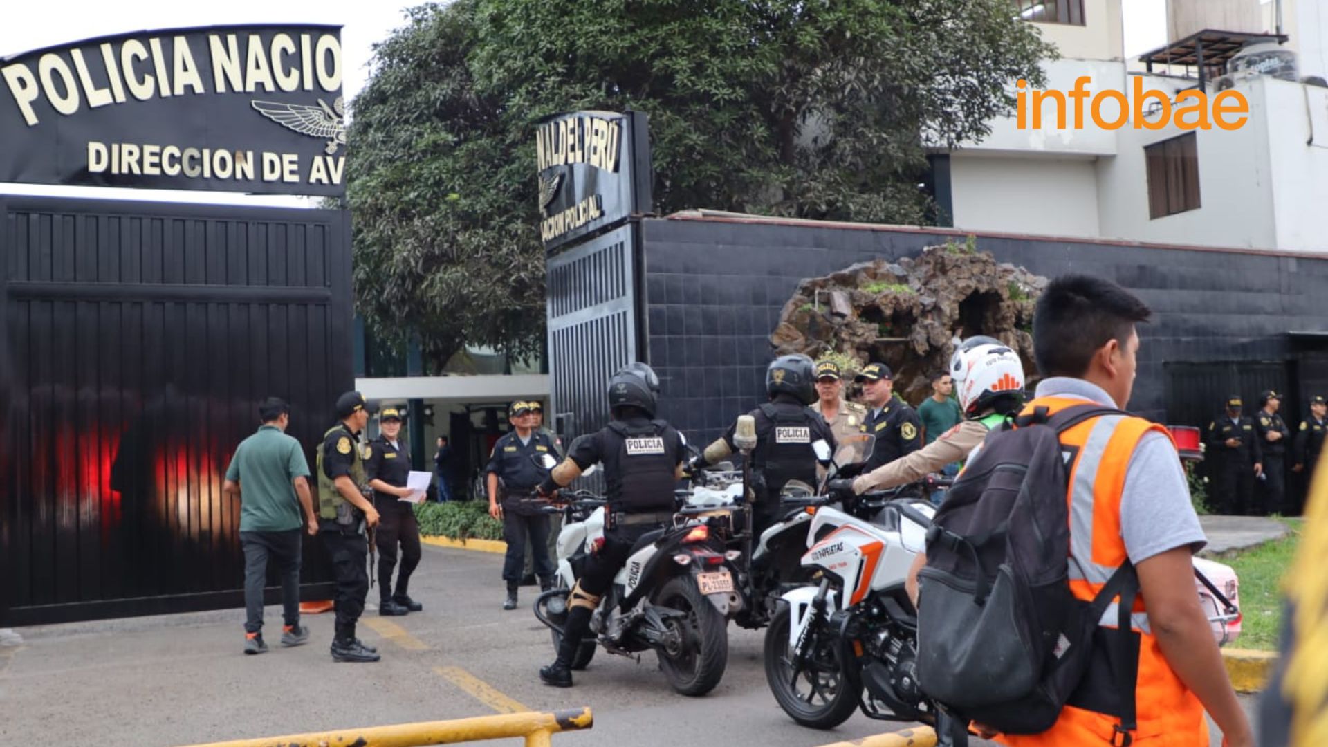 Seguridad extrema por llegada de Alejandro Toledo a Lima | Paula Díaz - Infobae Peru