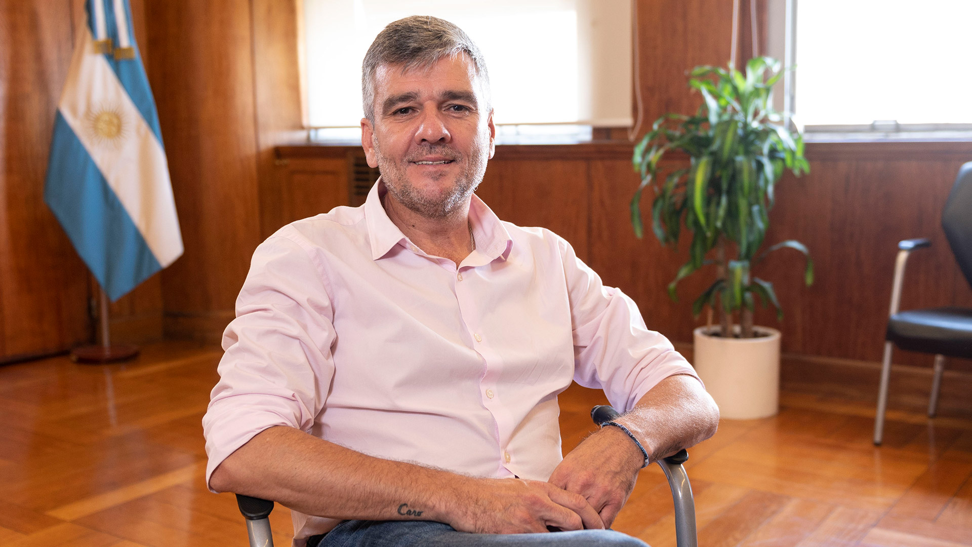 El ministro Juan Zabaleta no cederá a la presión de los piqueteros para abrir los planes sociales (Cristian Gastón Taylor)