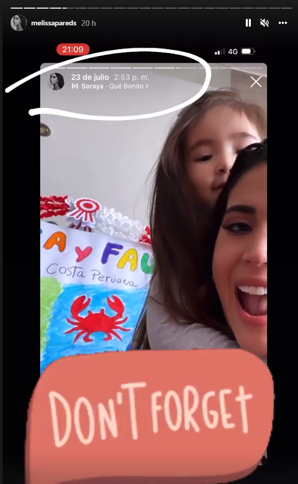 Melissa Paredes Ayuda A Su Hija Con Sus Tareas Y Envía Claro Mensaje “yo Le Preparaba Sus 4674