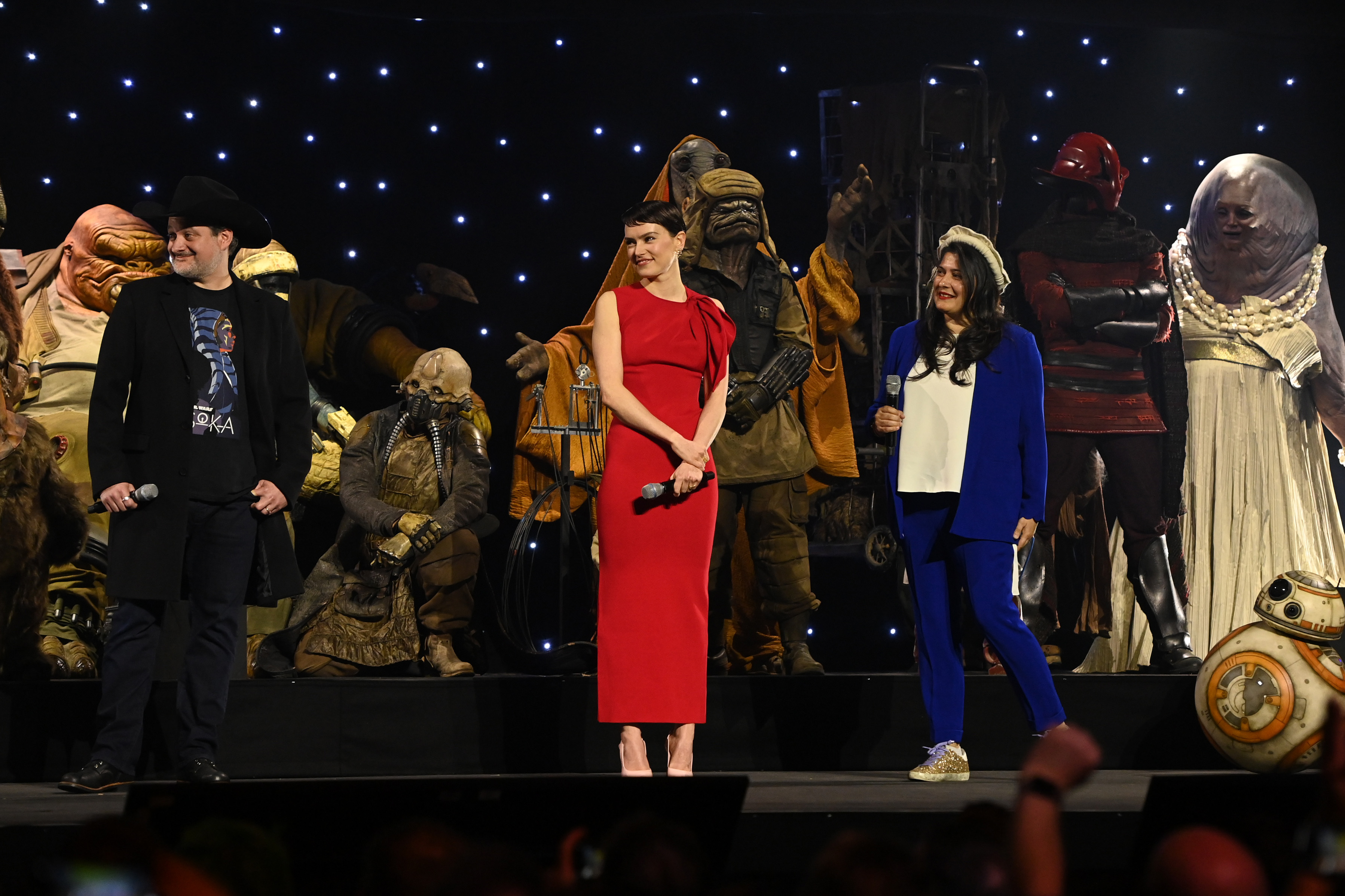 Foto: Durante la Star Wars Celebration de 2023, se confirmó el regreso de Daisy Ridley a la saga para futuras películas
Getty Images