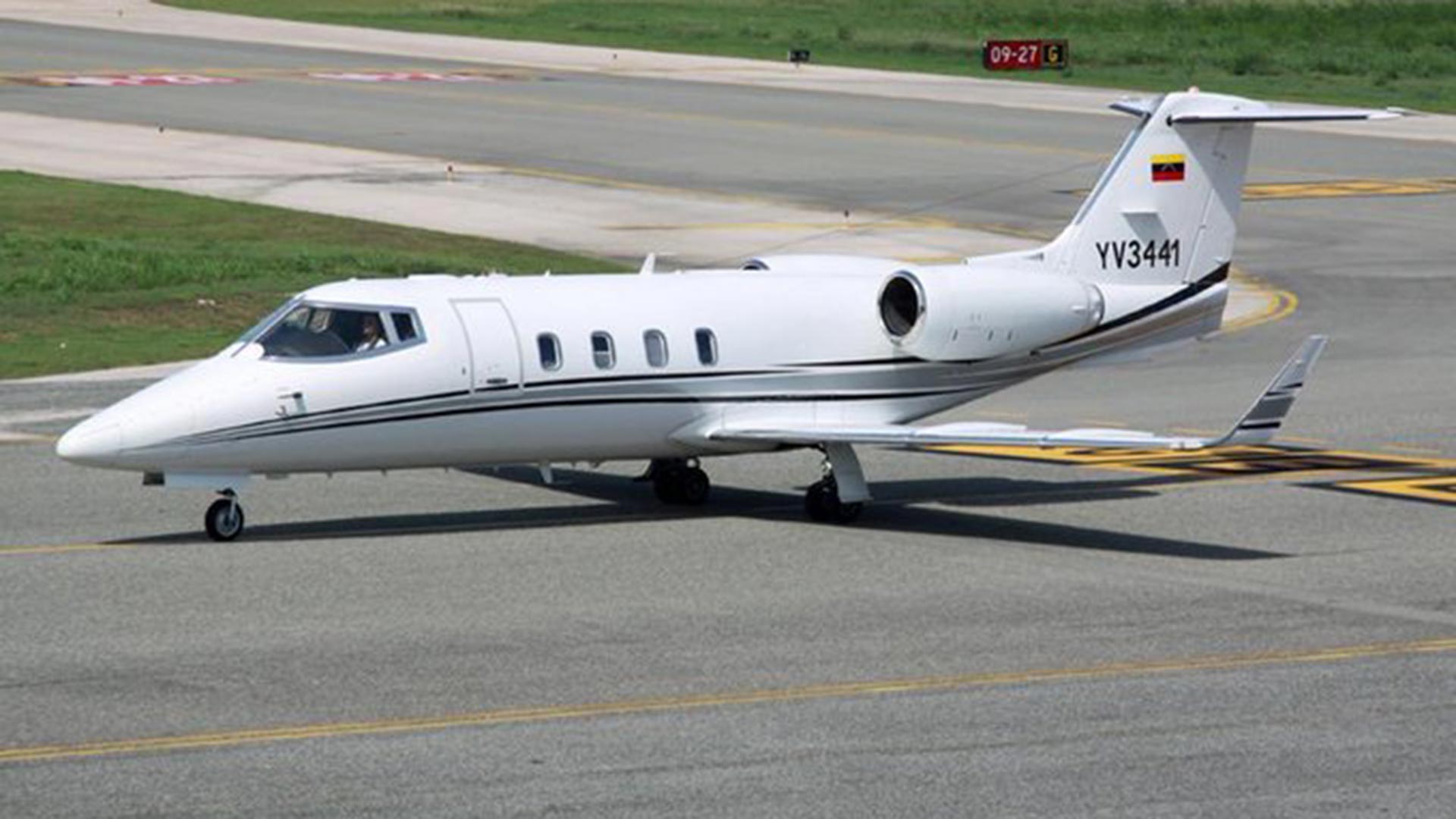 El avión YV-3441, interceptado por autoridades de EEUU cargado con armas y dinero en efectivo