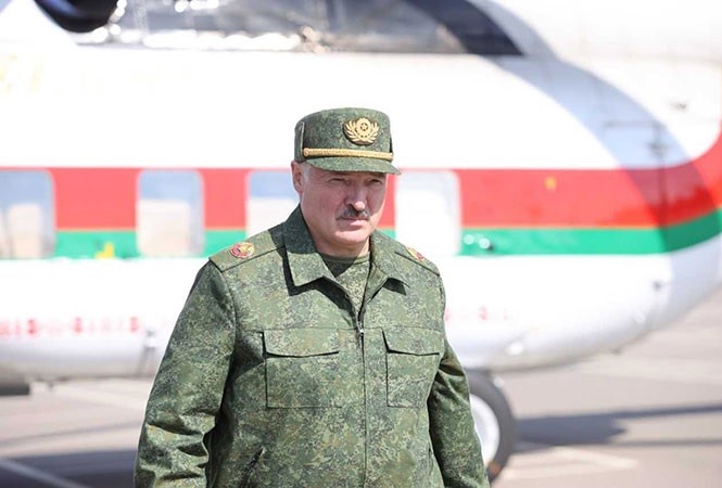 El dictador de Bielorrusia, Alexander Lukashenko