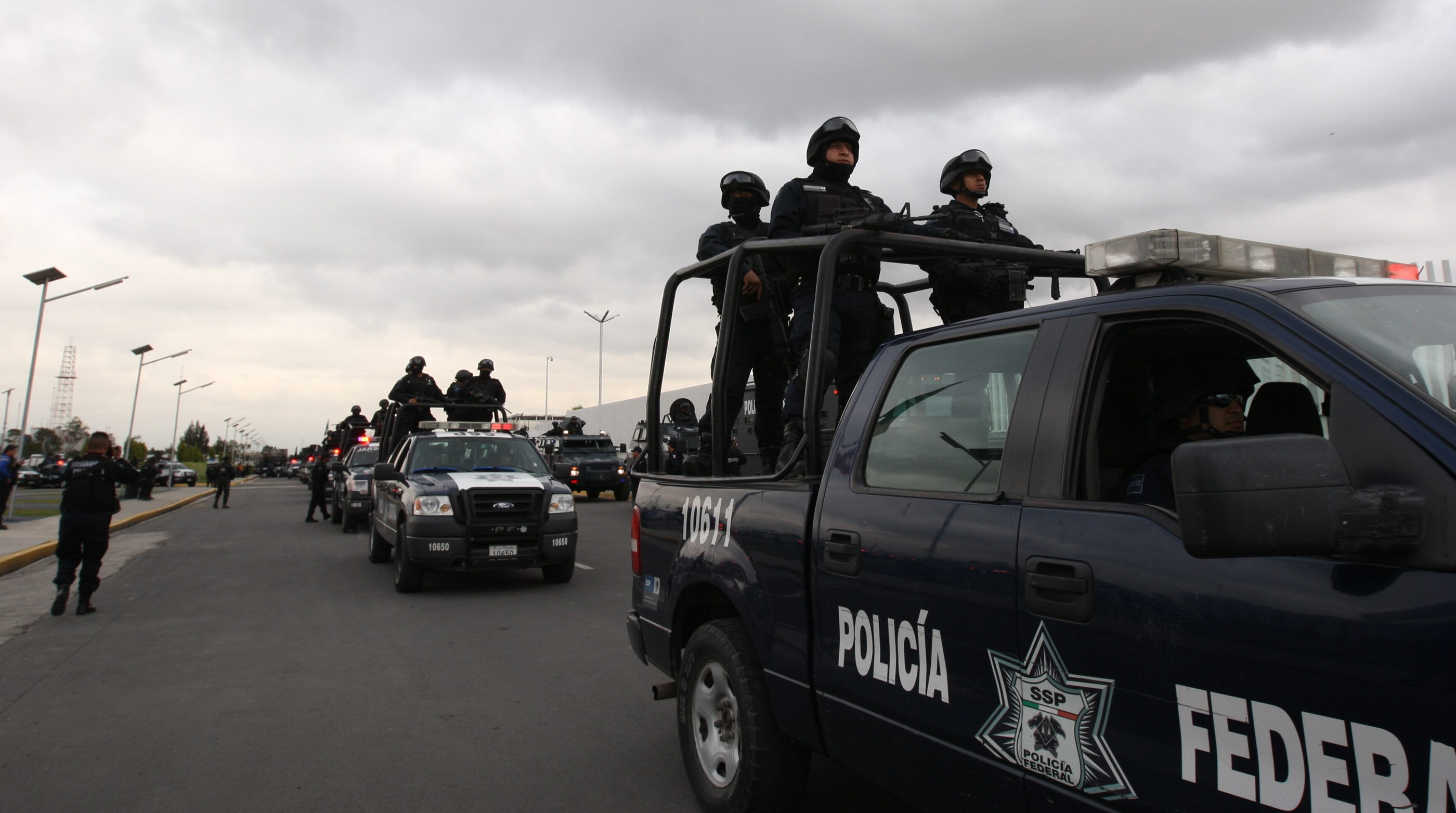 File image of the Federal Police of Mexico.  EFE/Mario Guzmán/File