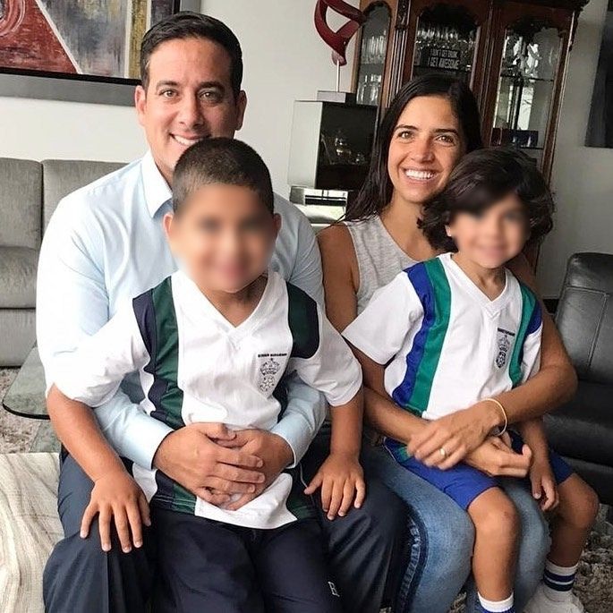 Óscar del Portal vivía con su esposa e hijos en un departamento de Miraflores. (Foto: Instagram/@oscardelportal)