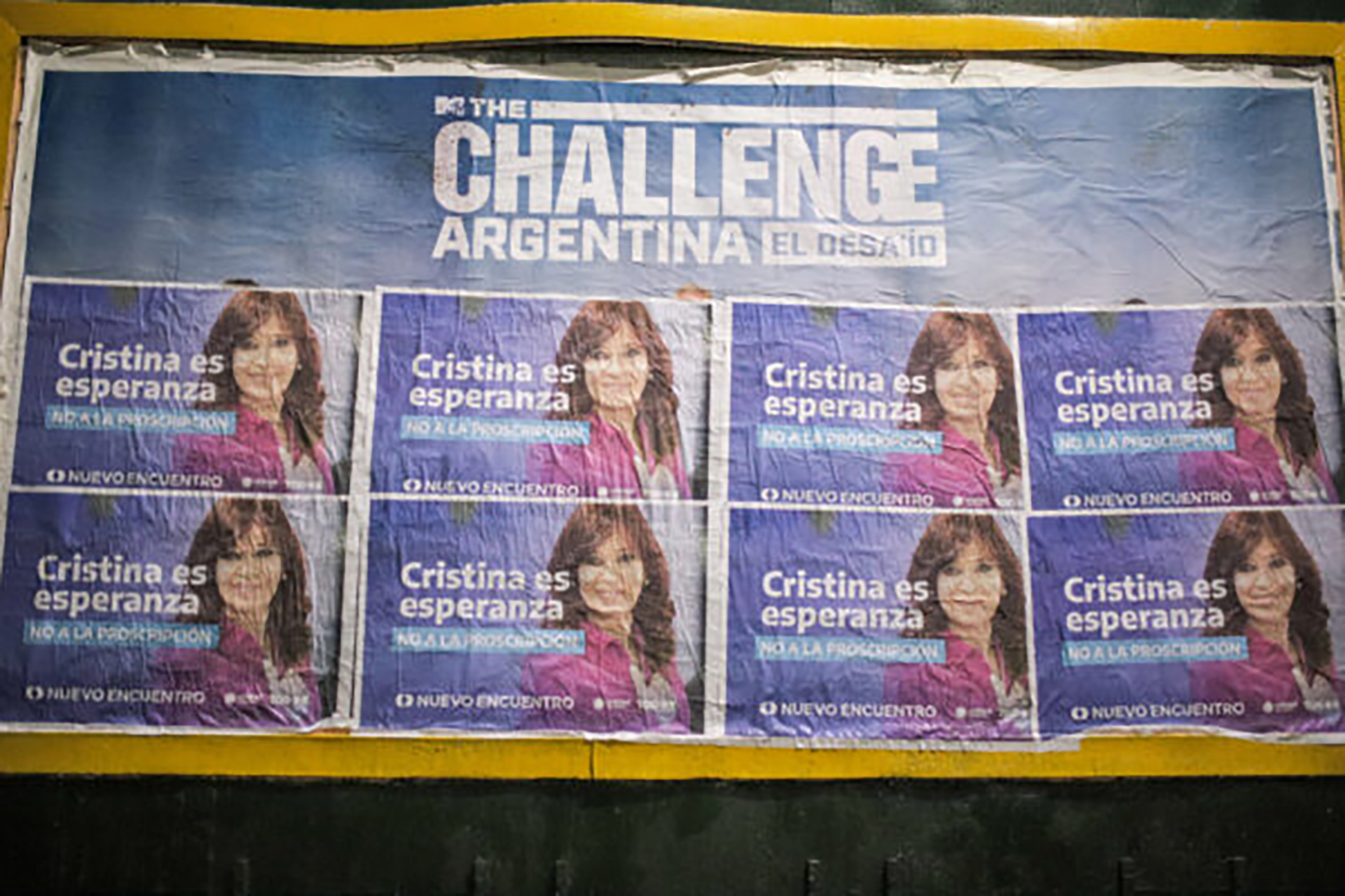 Afiches de Cristina Kirchner