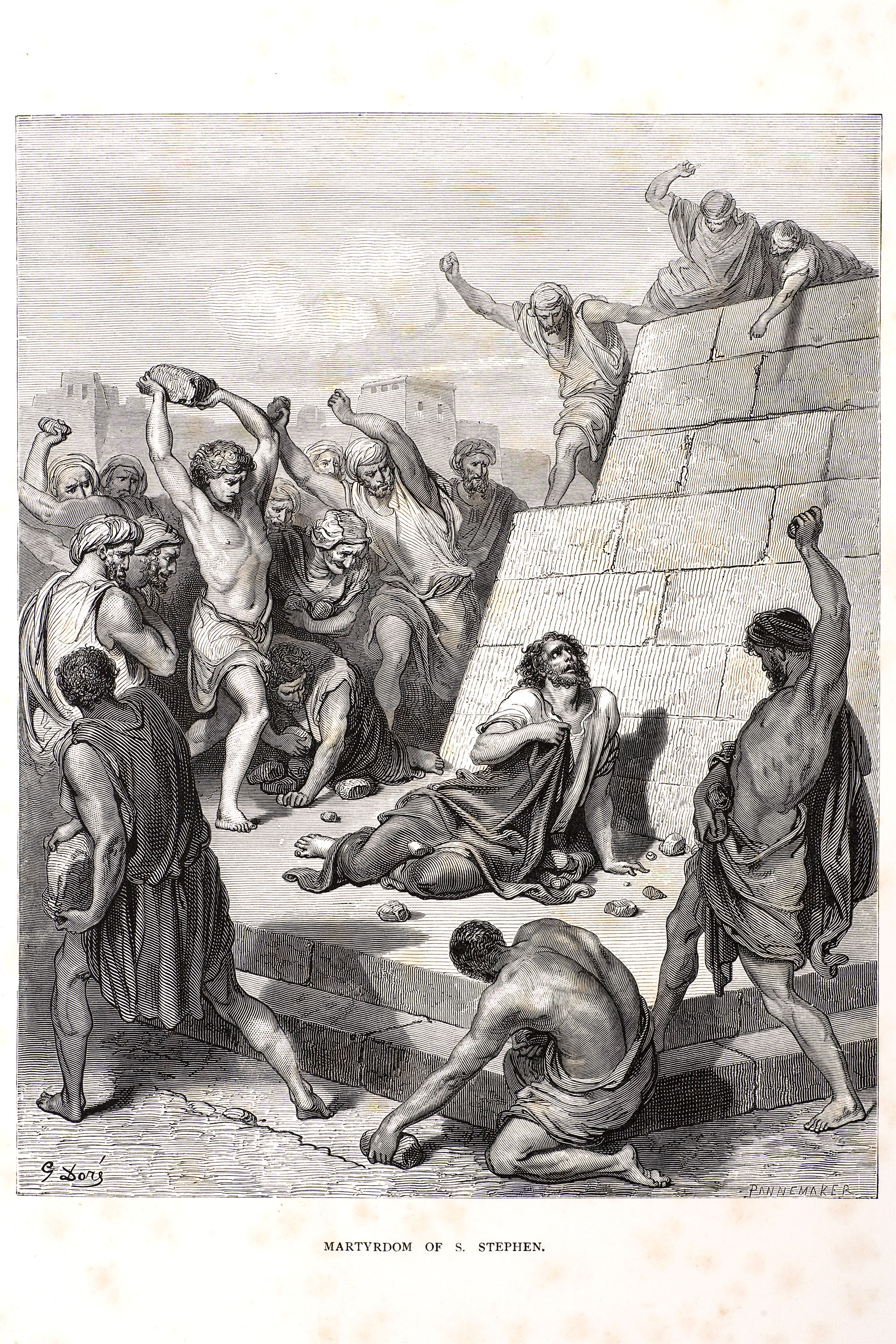 El martirio e San Esteban, el primer mártir (Getty Images)