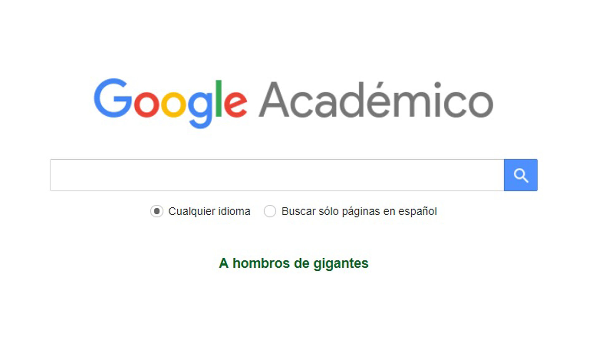 Google Académico. (foto: Google)