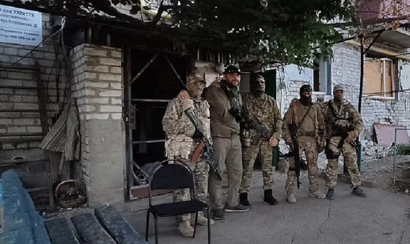 Mercenarios del Grupo Wagner en Ucrania