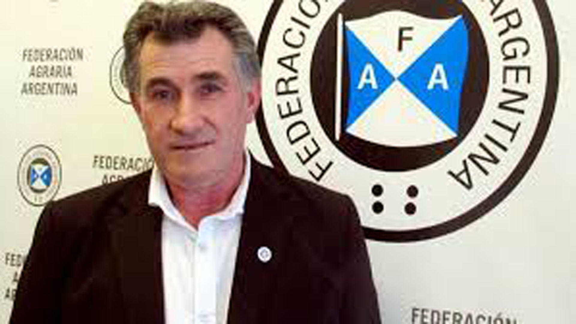 Carlos Achetoni, presidente de la Federación Agraria Argentina. 