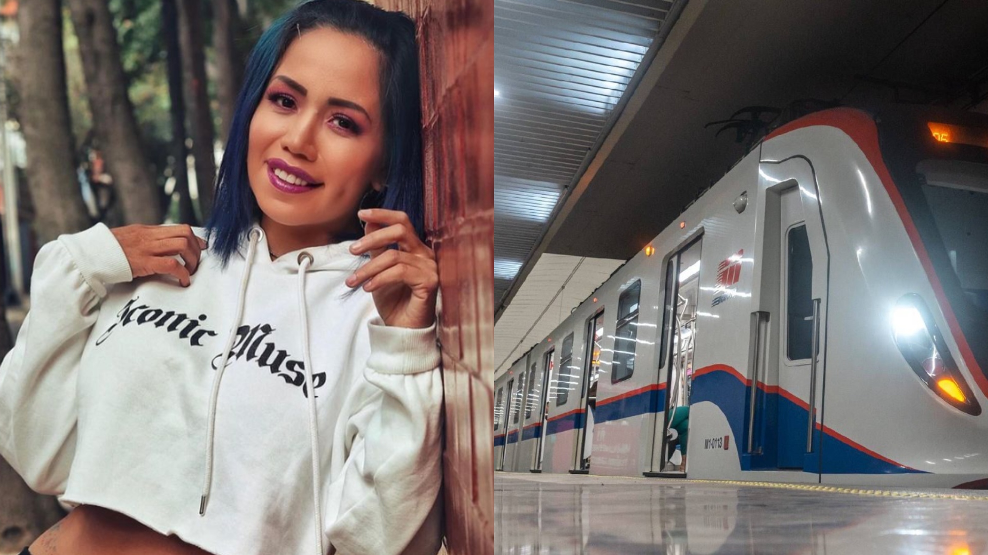 Luna Bella hizo lo mismo en el Metro Monterrey; así fue denunciada casi una  década atrás por video sexual - Infobae