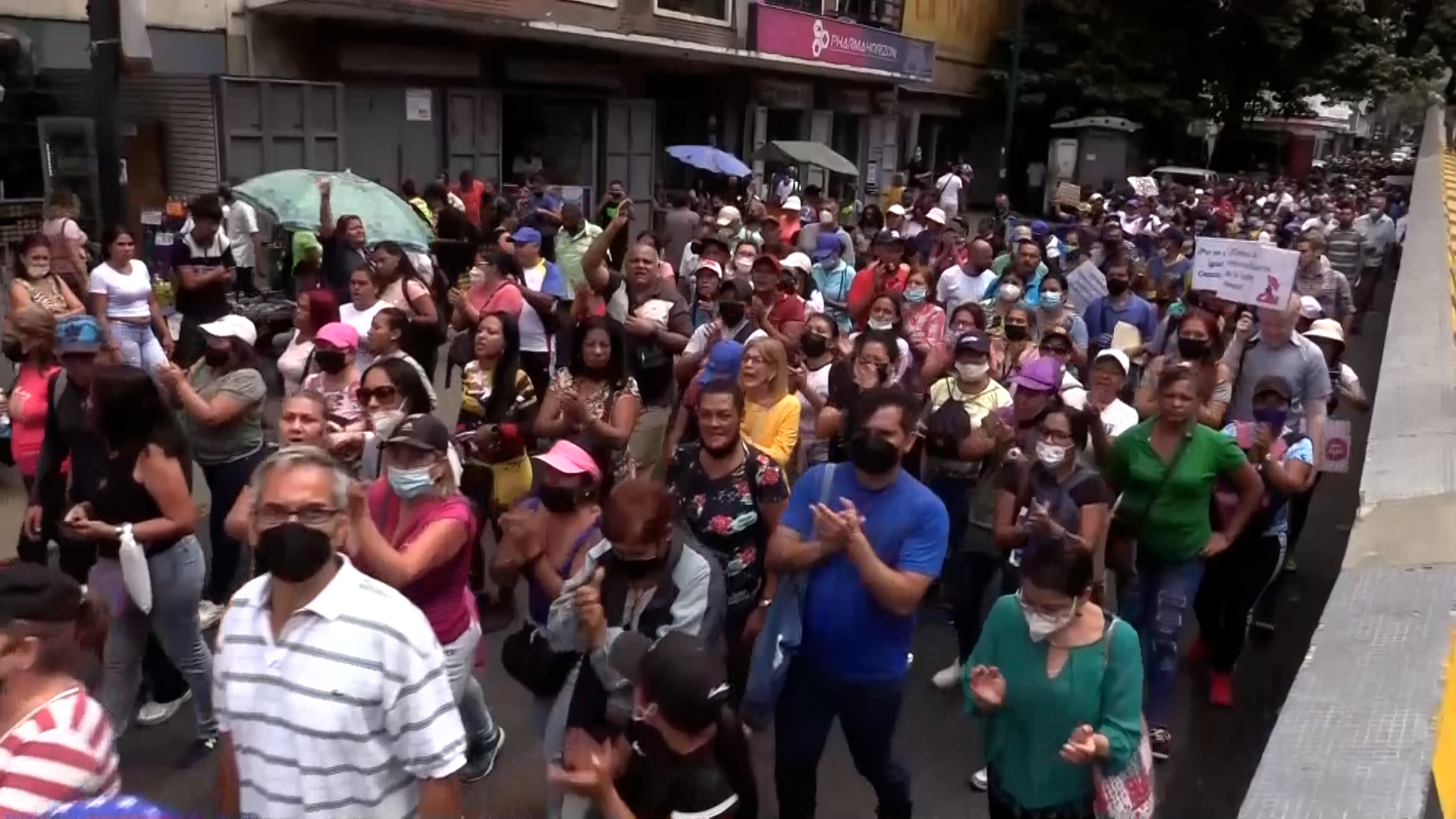 Casi 100 protestas se han registrado en Venezuela durante lo que ha transcurrido del mes de agosto 