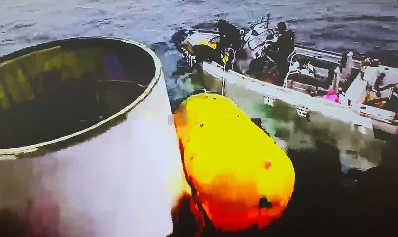 El dispositivo de reconocimiento militar lanzado por Corea del Norte se estrelló en el mar Amarillo. (REUTERS)