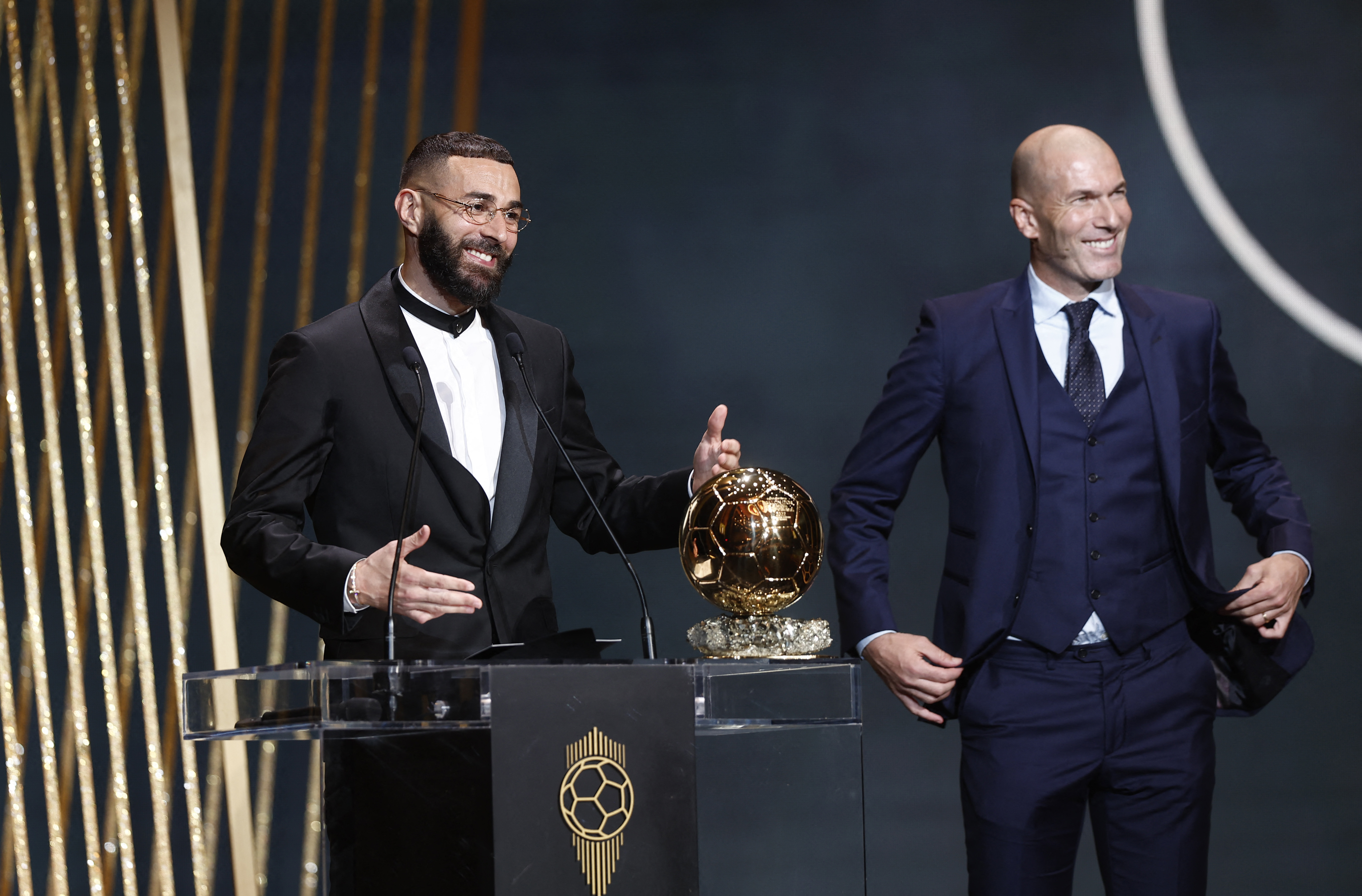 12 fotos de la gala del Balón de Oro que tuvo a Karim Benzema como gran ganador