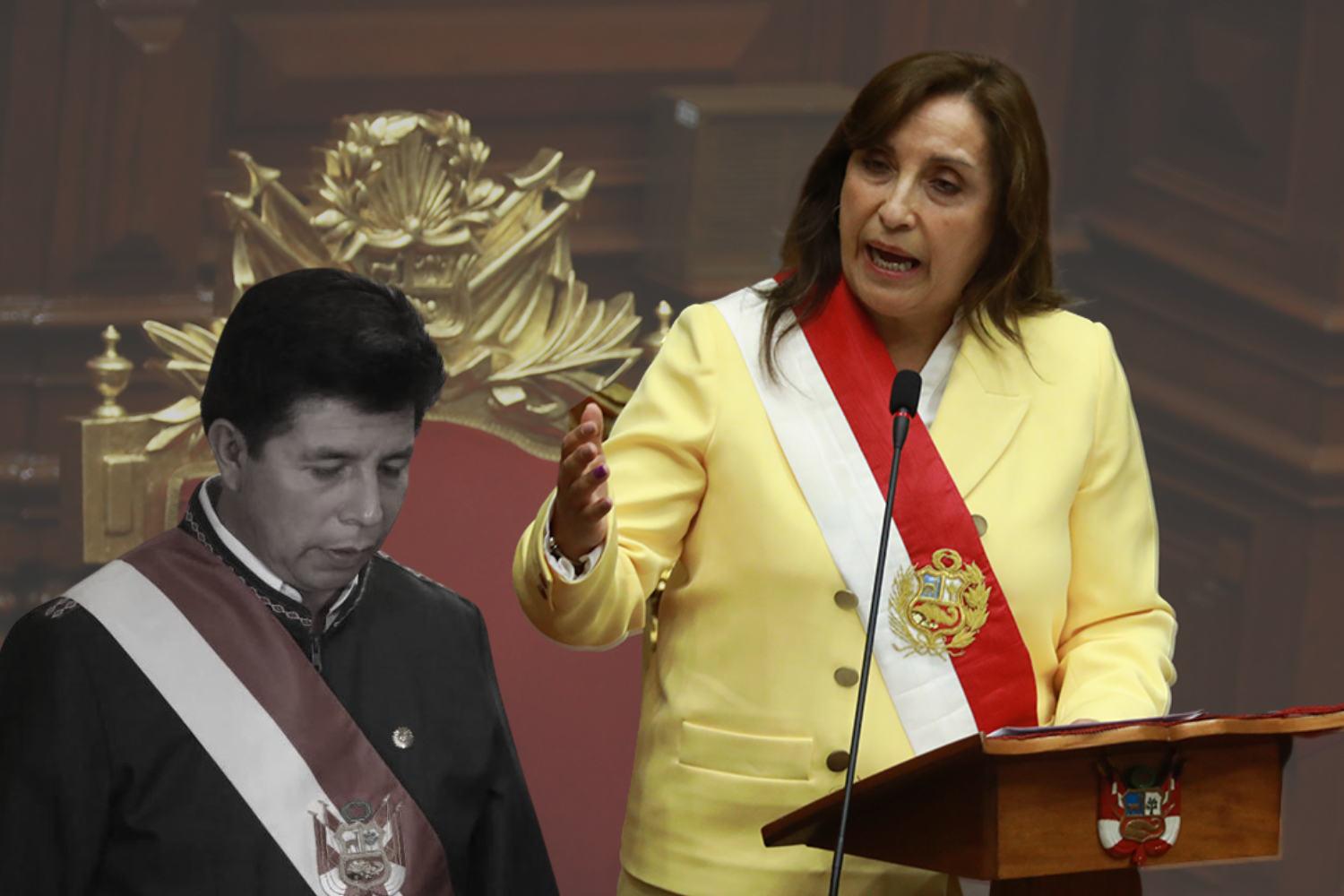 El golpe de Estado de Pedro Castillo llevó a Dina Boluarte a convertirse en la primera presidenta del Perú.