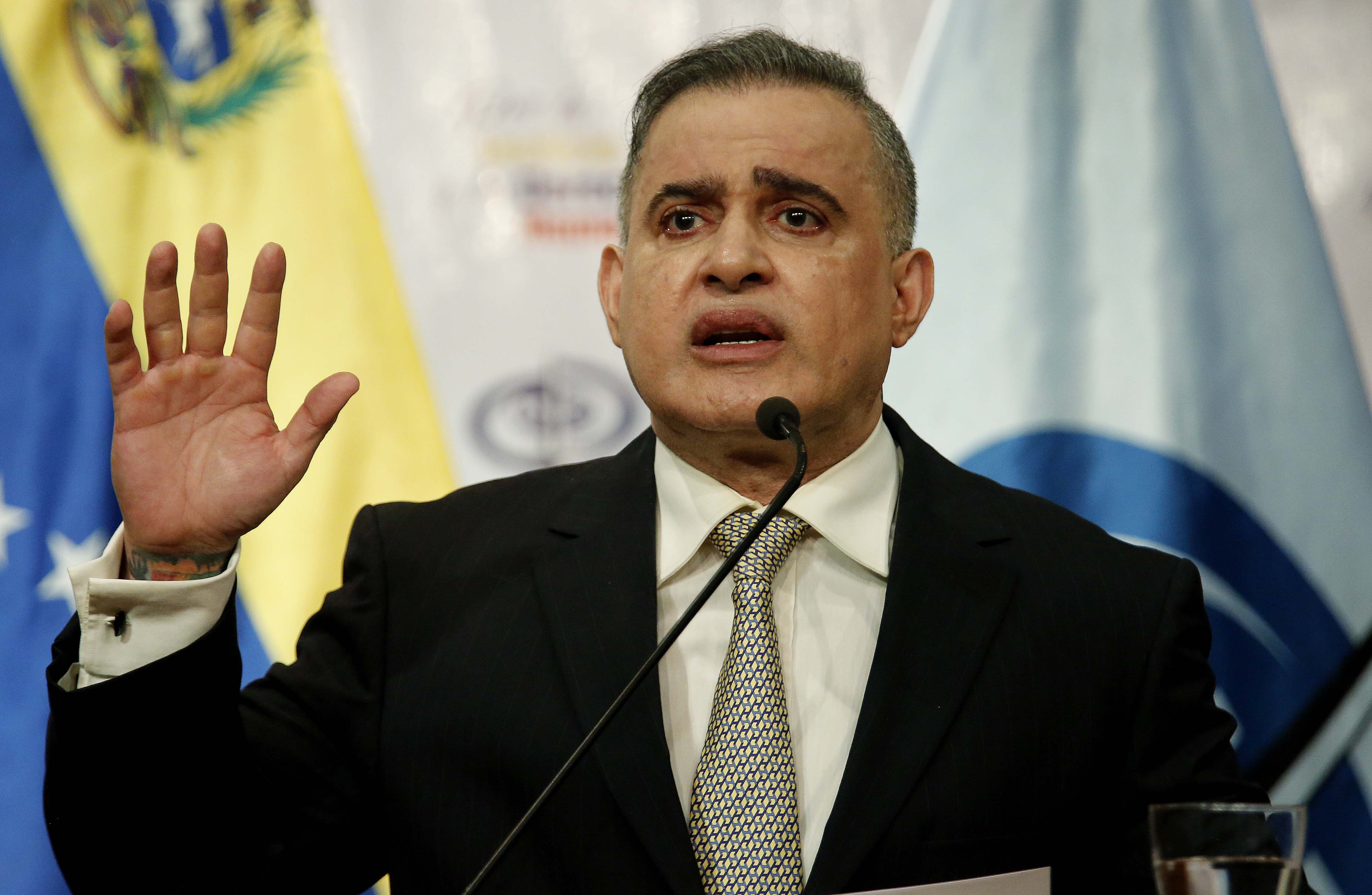En la imagen, el fiscal general de Venezuela, Tarek Saab. EFE/Leonardo Muñoz/Archivo
