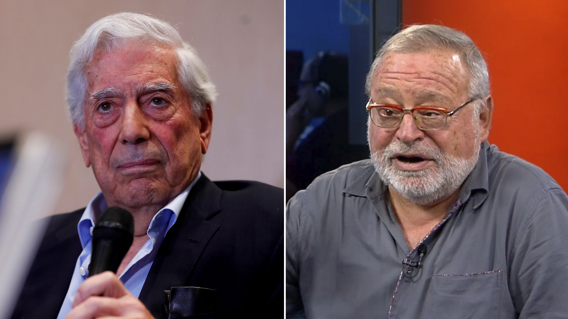 Mario Vargas Llosa y Fernando Savater, los dos nombres más resonantes de la carta de personalidades de la cultura hispano parlantes 
