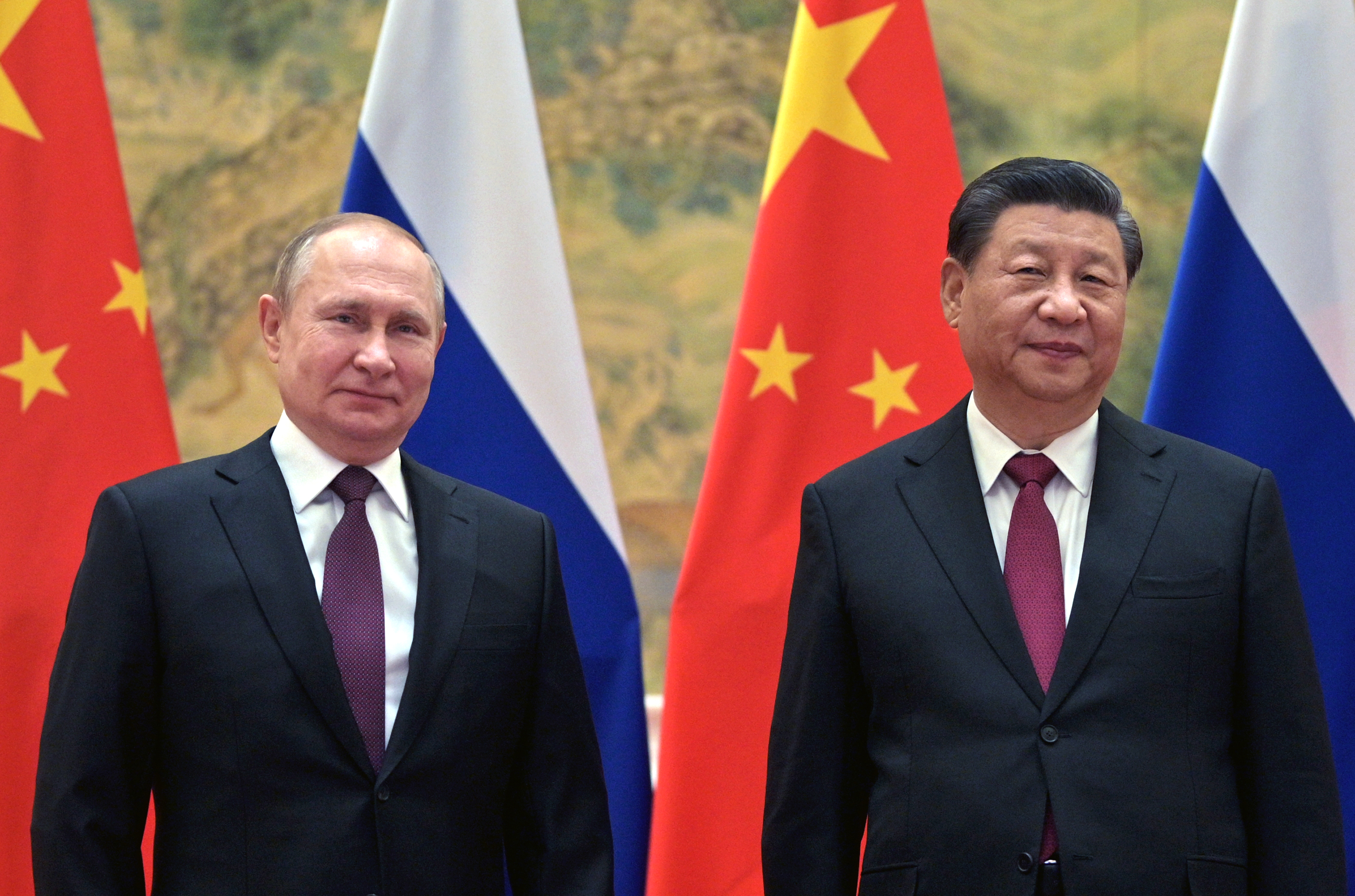 Vladimir Putin y Xi Jinping (Sputnik/AP)