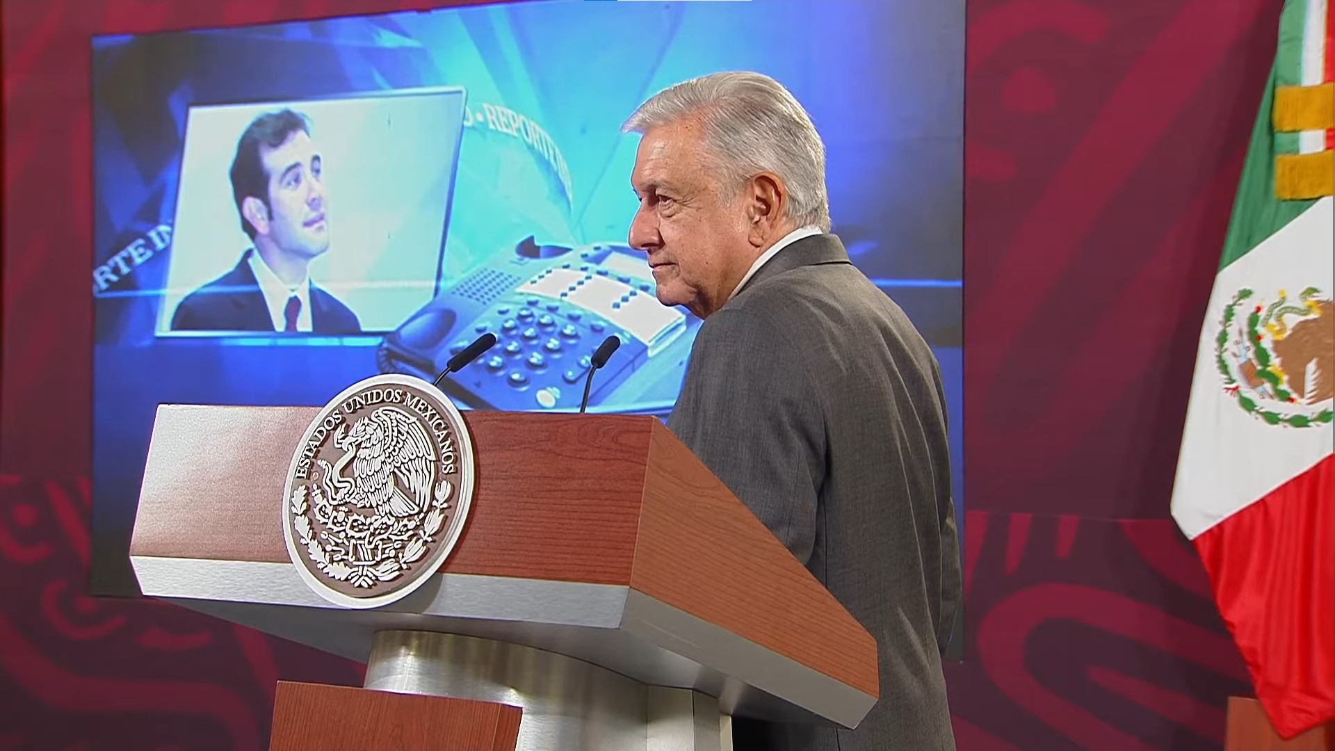 AMLO Morning conference.  Photo: Government of Mexico