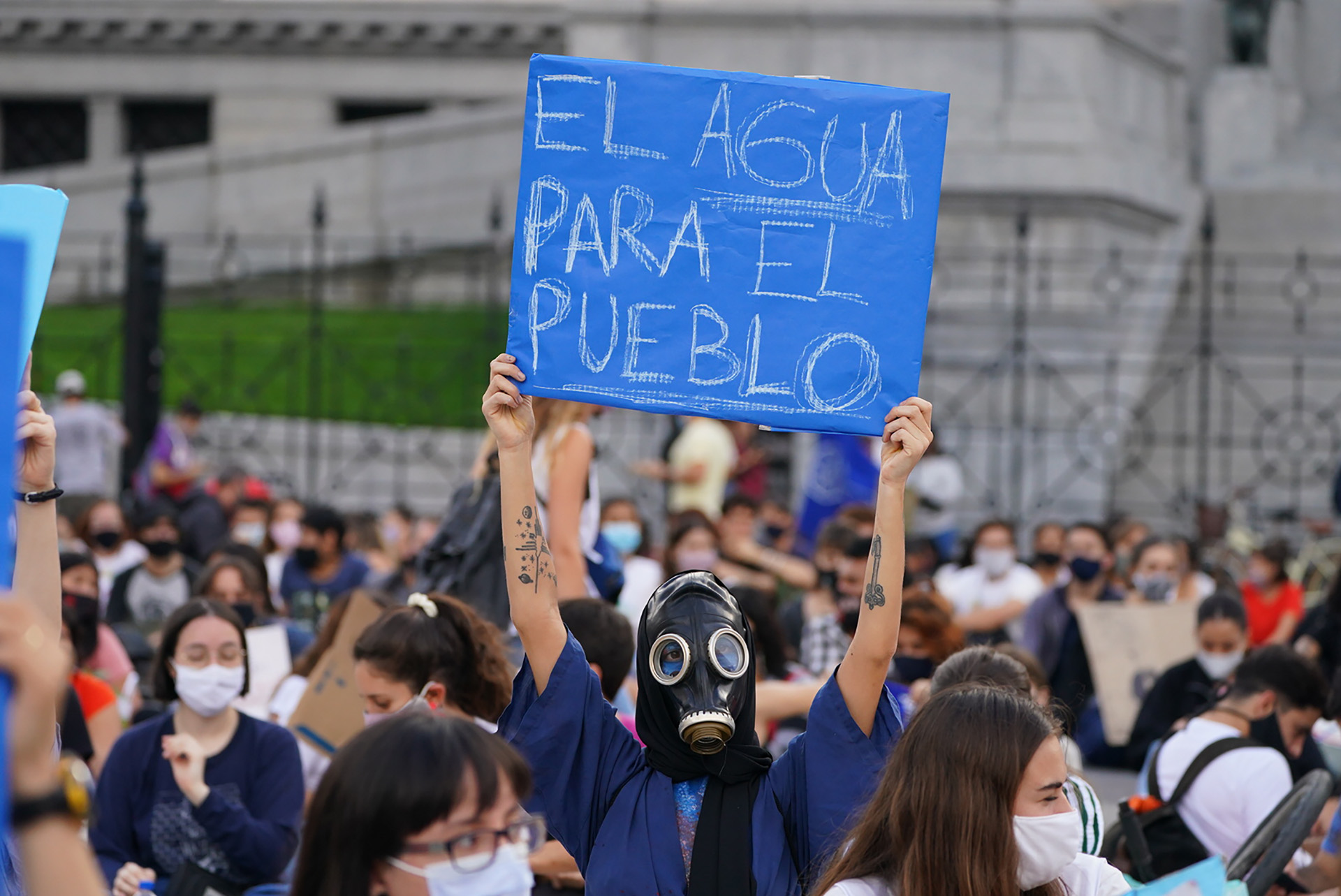 20 Fotos De La Marcha Frente Al Congreso Por El Día Mundial Del Agua Infobae 3619