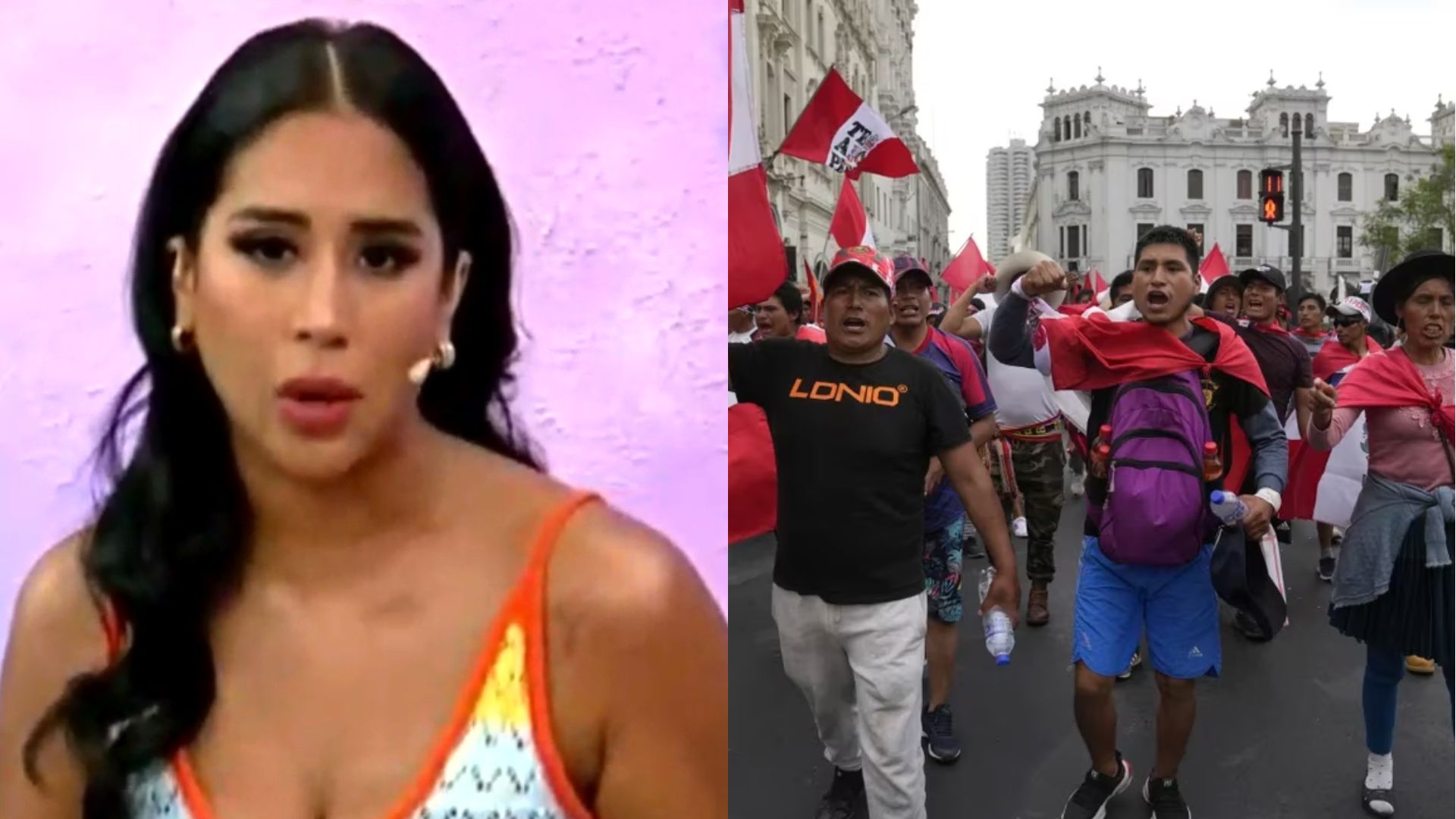 Melissa Paredes Hace Un Llamado A La Paz Ante Protestas En Lima “no Queremos Más Sufrimiento