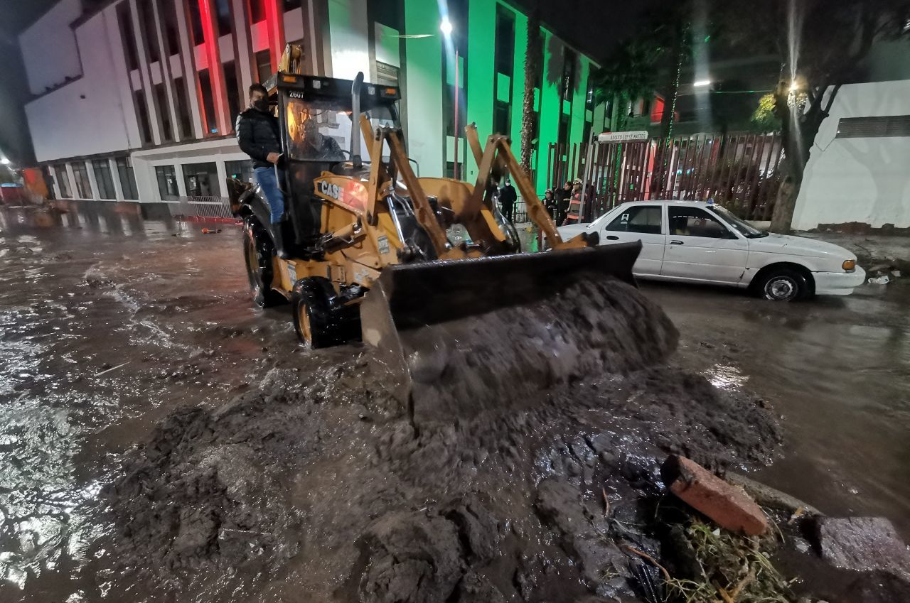 El gobierno de Ecatepec informó que se activó el Plan de Atención a Inundaciones, también conocido por el nombre Plan Mixtli (FOTO: MOISÉS PABLO/CUARTOSCURO.COM)