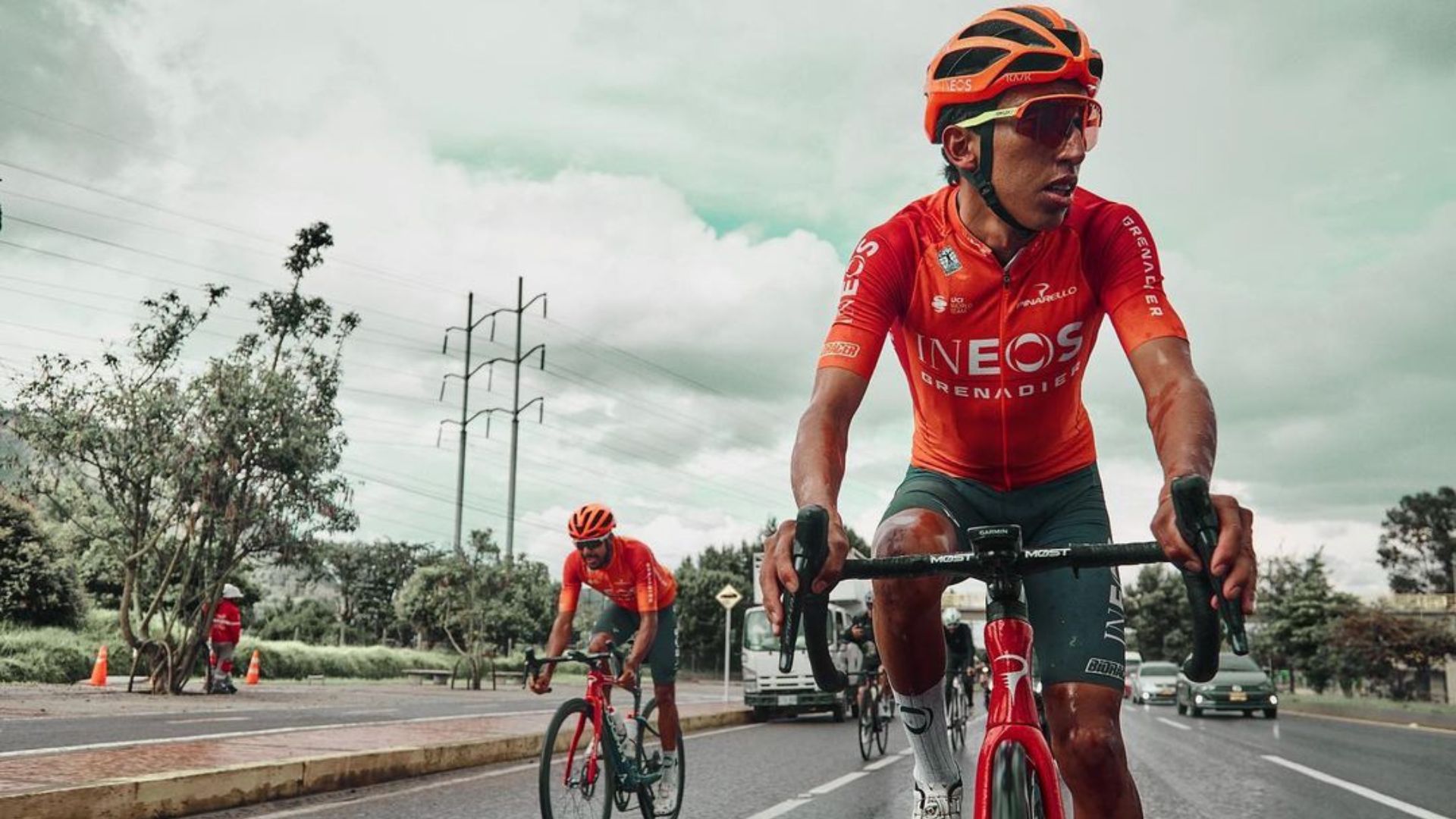 The Colombian runner is preparing for the 2023 season and his first competition will be the Tour of San Juan.  Photo: @eganbernal