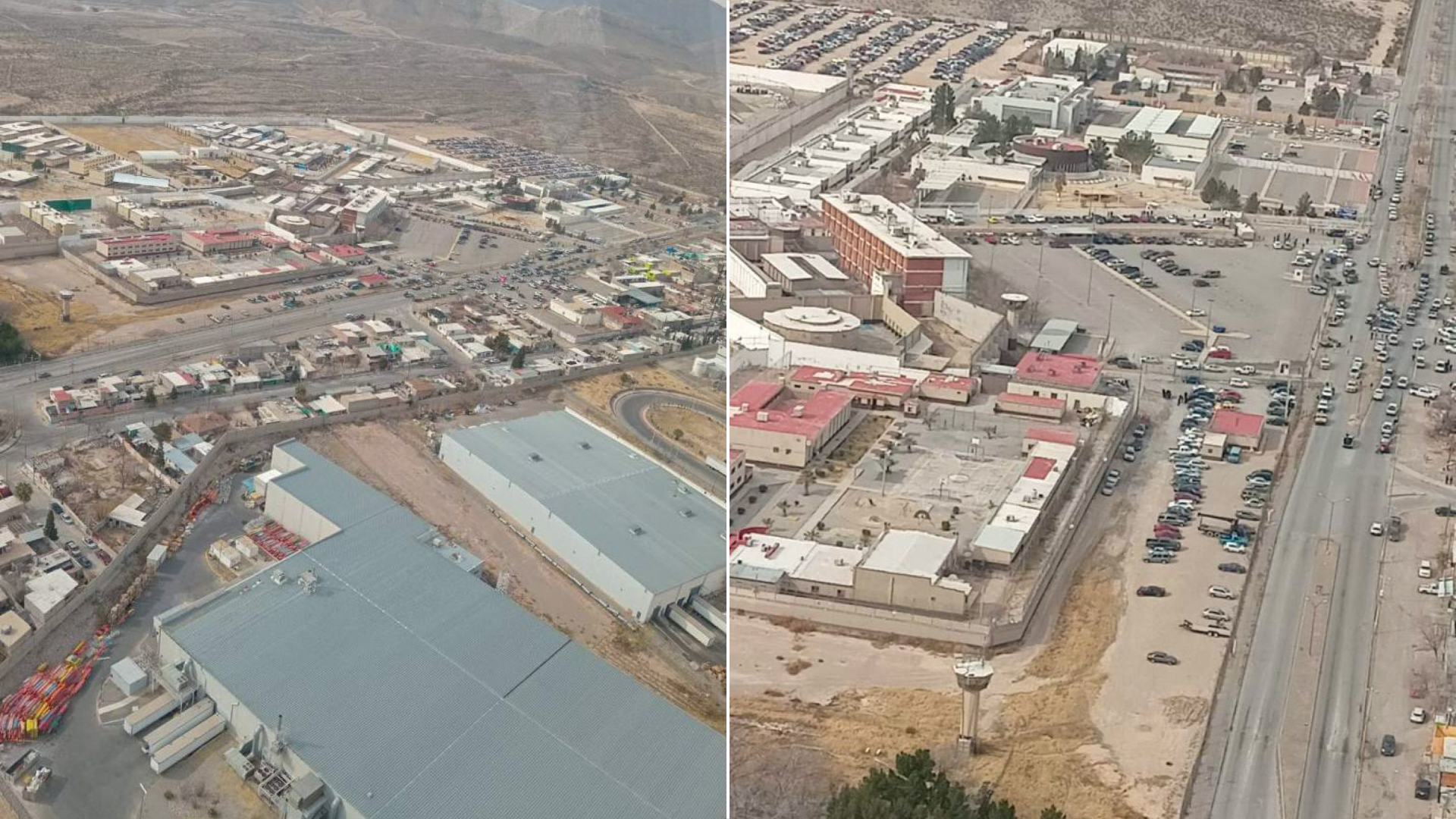 Vistas aéreas del penal de Ciudad Juárez, Chihuahua. (Cuartoscuro)