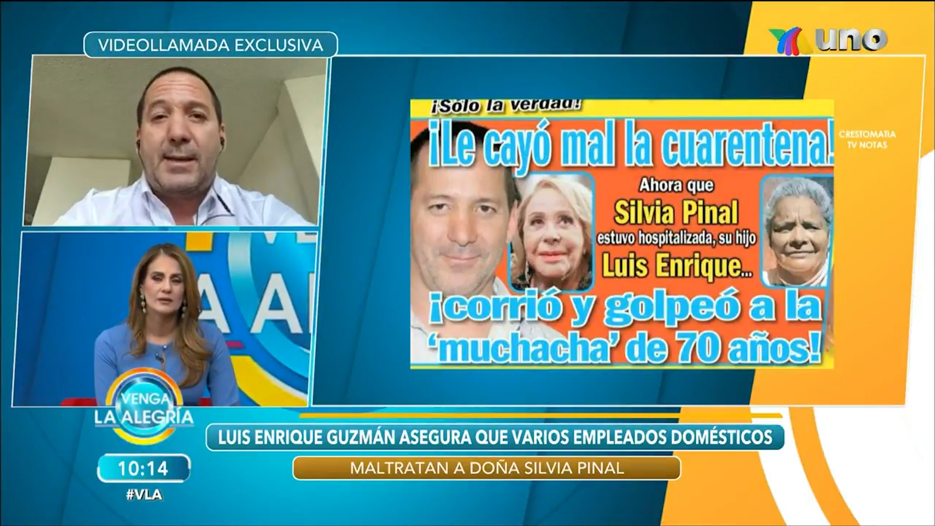 Hace meses Luis Enrique fue acusado de agredir a una empleada doméstica de Silvia Pinal