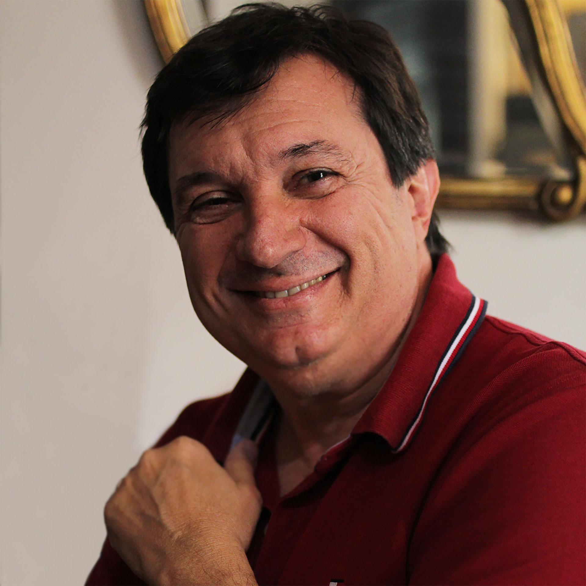 Horacio Massacesi, co-author of the novel.
