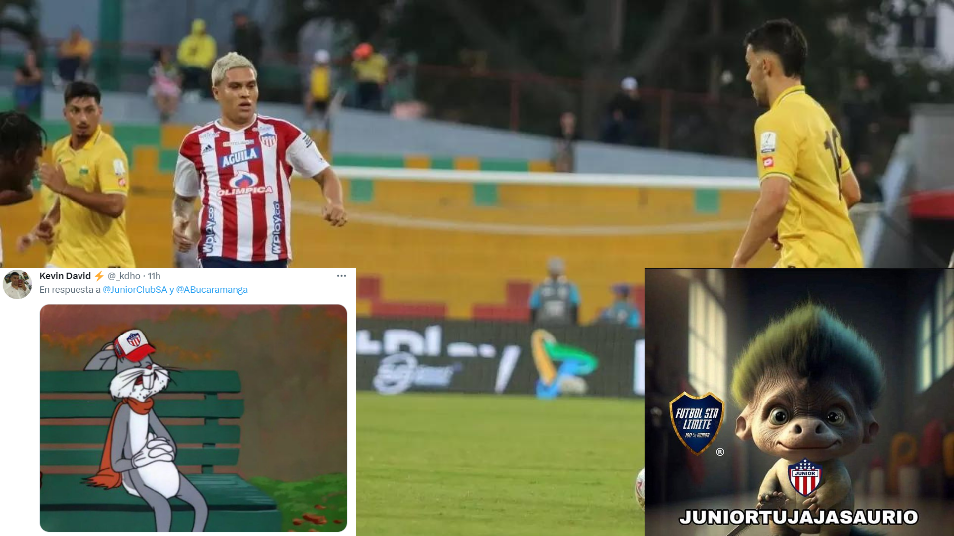 Los mejores memes que dejó la derrota del Junior de Barranquilla ante Atlético Bucaramanga por la tercera jornada de la Liga BetPlay.