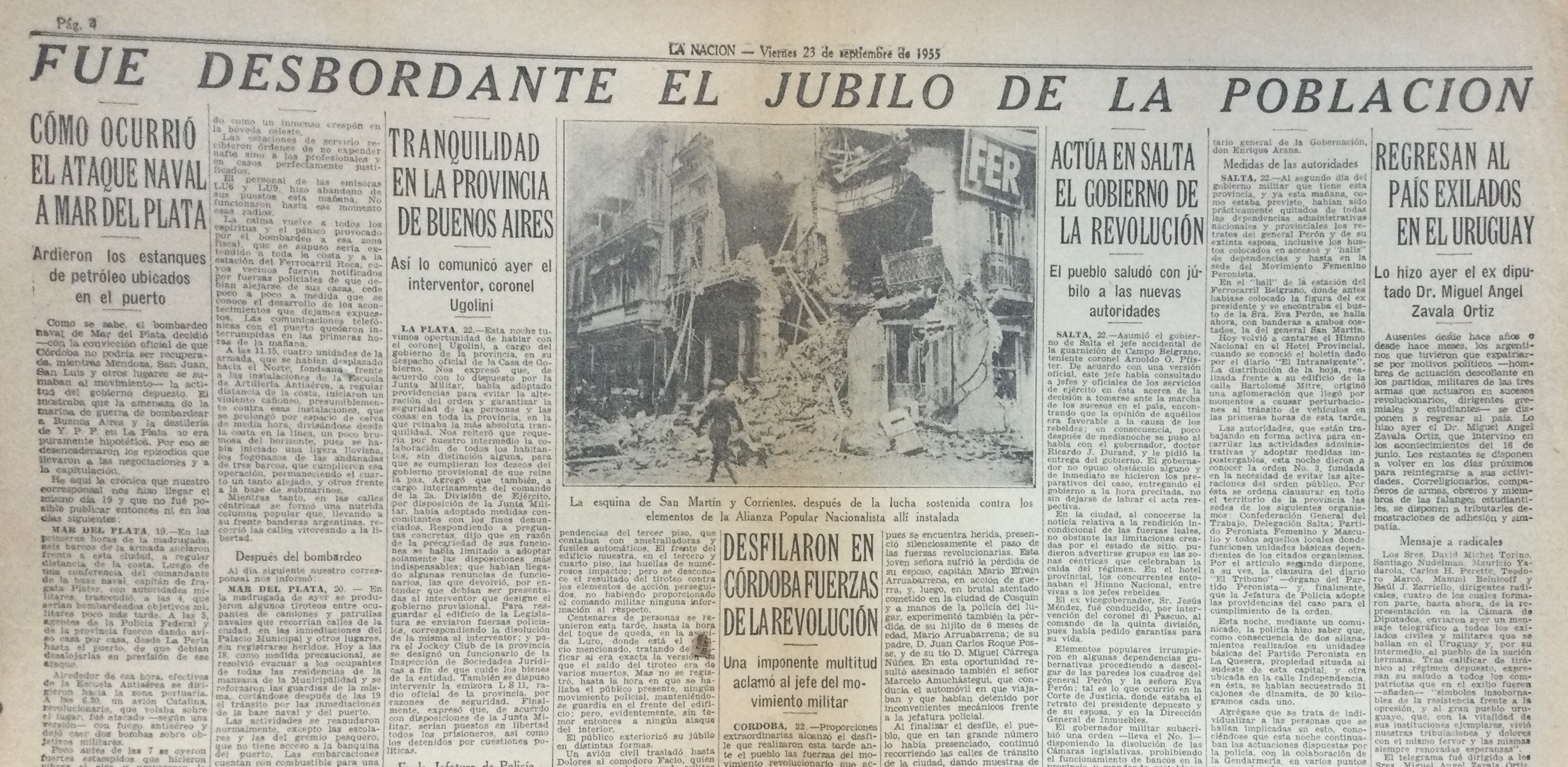 La Revolución Del 55 La Inacción De Perón Sus últimas Horas En El País Y El Esfuerzo Final De 5536