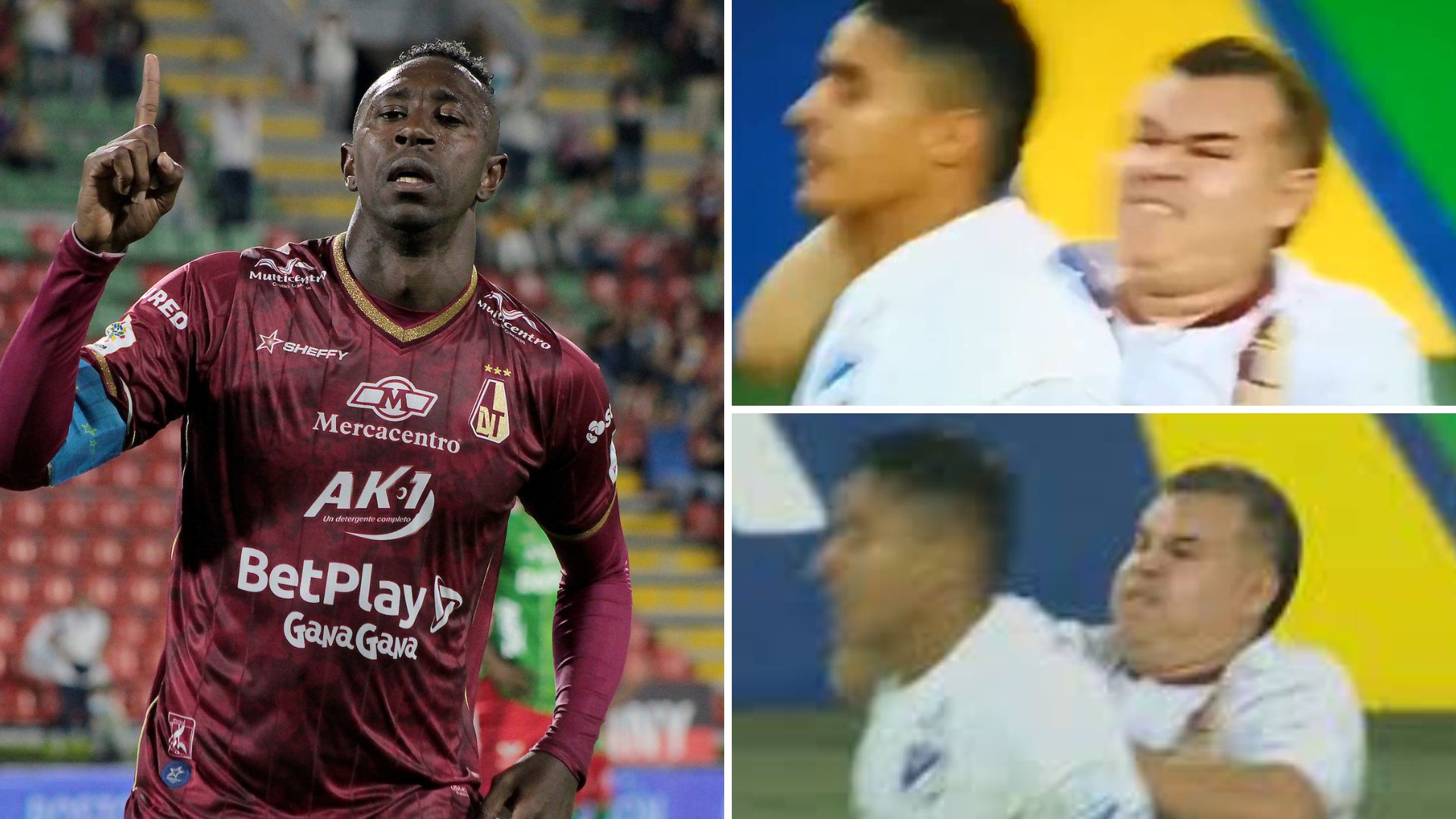 Juan Fernando Caicedo Delantero De Tolima Salió En Defensa De Cataño