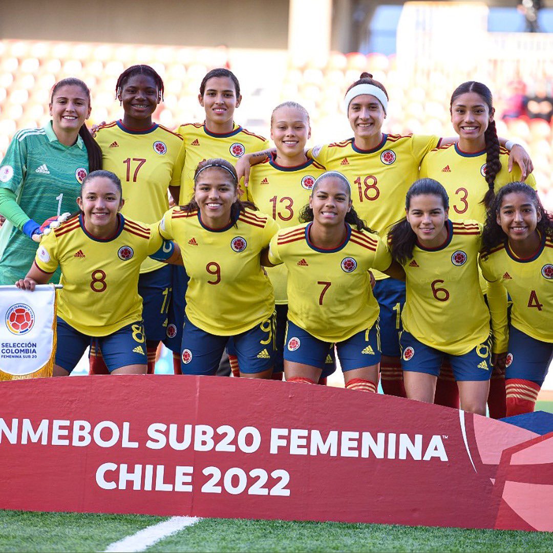 La selección Colombia sub-20 femenina empató 1-1 con Venezuela. Tomado de @conmebol