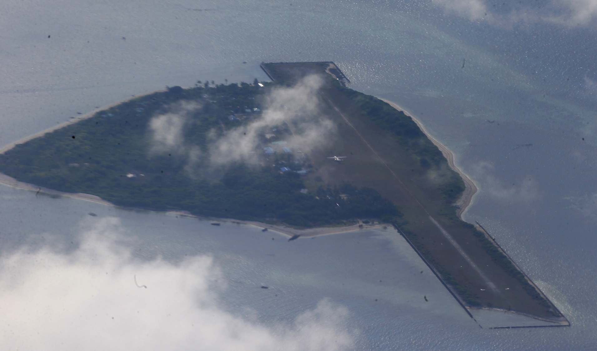 Isla Thitu en el Mar del Sur de China (AP/archivo)