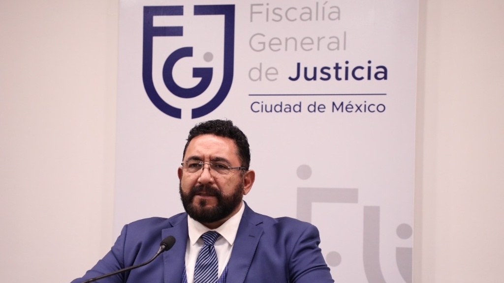 Ulises Lara, vocero de la Fiscalía General de Justicia de la Ciudad de México. Foto: FGJ-CDMX