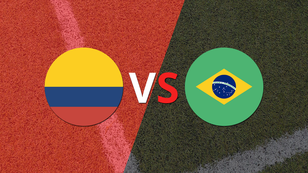 Colombia y Brasil no se sacaron ventaja y terminaron sin goles