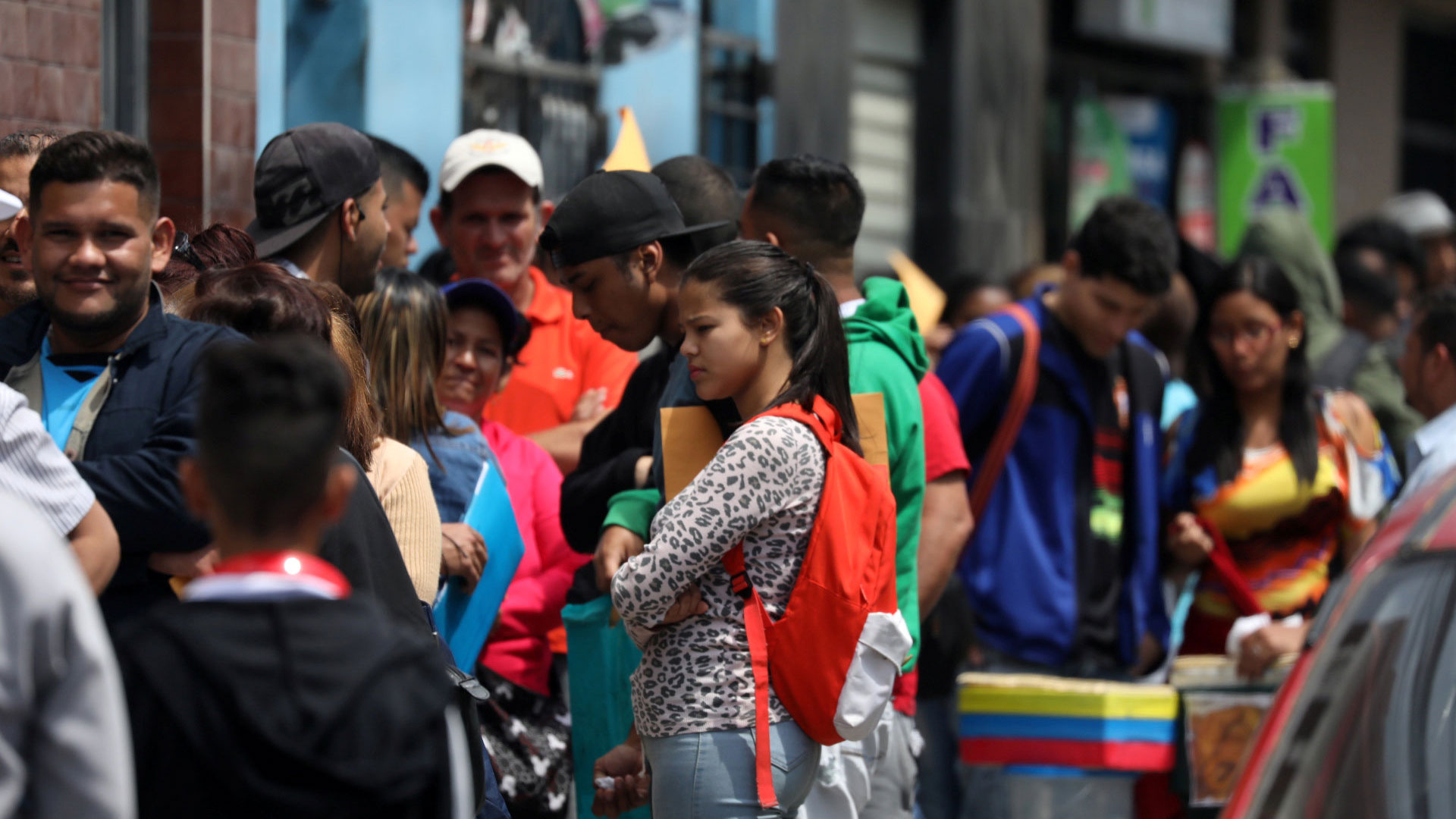 Migrantes venezolanos en Perú (Reuters)