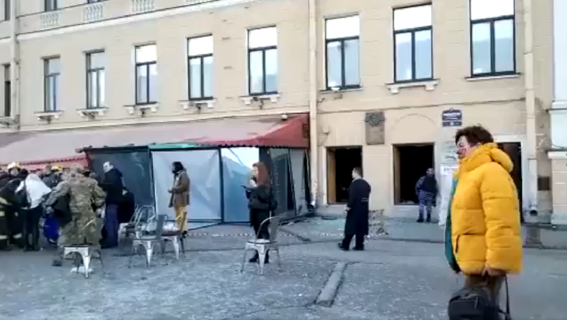 Explosión en San Petersburgo